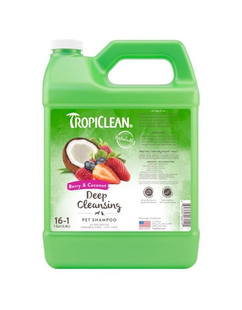 Tropiclean TropiClean Berry & Coconut Deep Cleansing Shampoo 2.5 Gallon