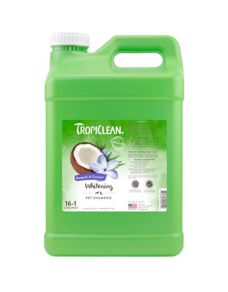 Tropiclean TropiClean Awapuhi & Coconut Whitening Shampoo 2.5 Gallon