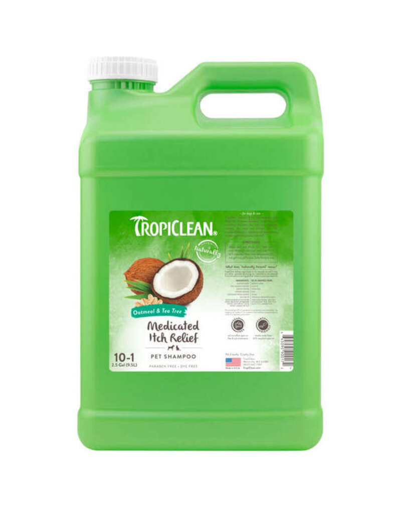 Tropiclean Tropiclean Oatmmeal & Tea Tree Medicated Itch Relieve Pet Shampoo 2.5 Gallon