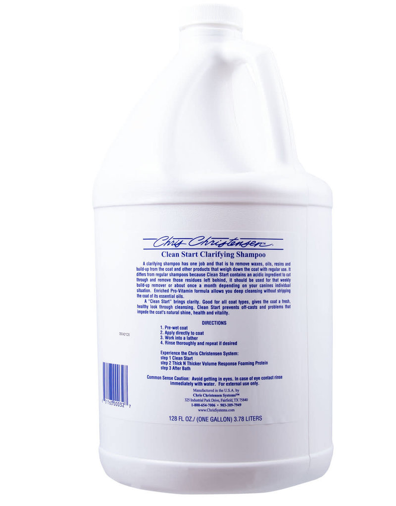 Chris Christensen Chris Christensen Clean Start Clarifying Shampoo Gallon