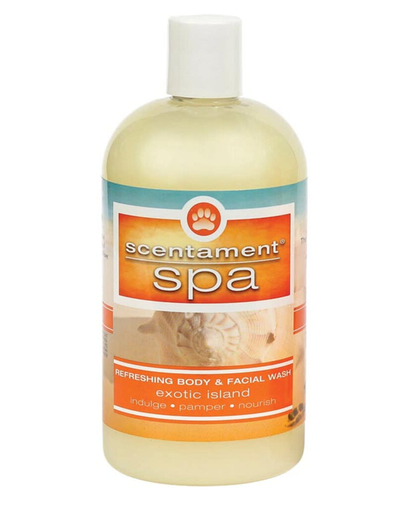 Best Shot Best Shot Scentament Spa Body & Facial Wash Exotic Island 16 oz