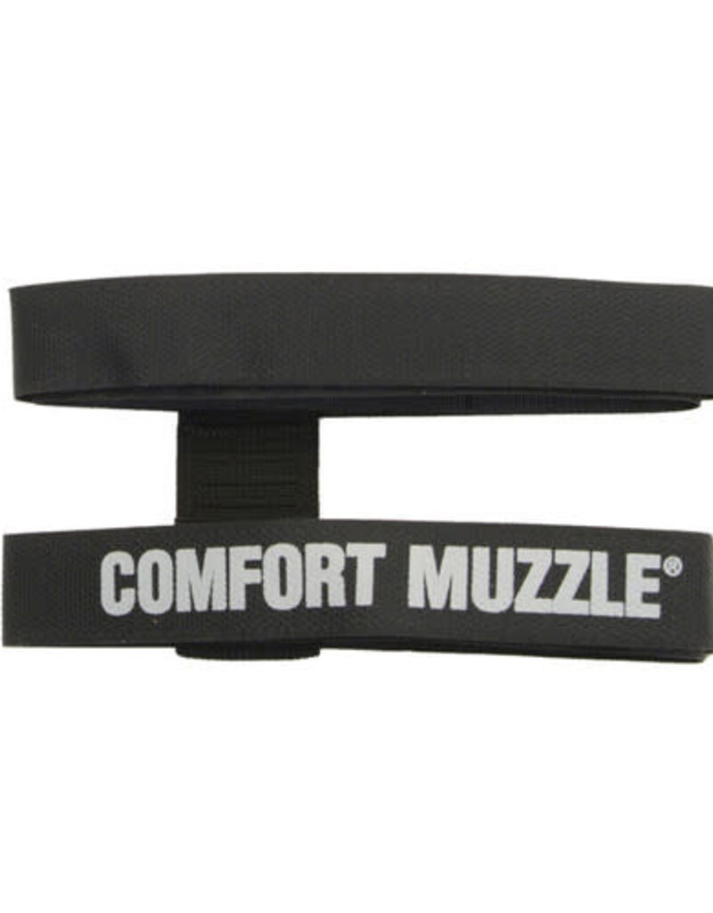 Coastal Adjustable Comfort Muzzle for Dogs Black 12"-18" (Medium)