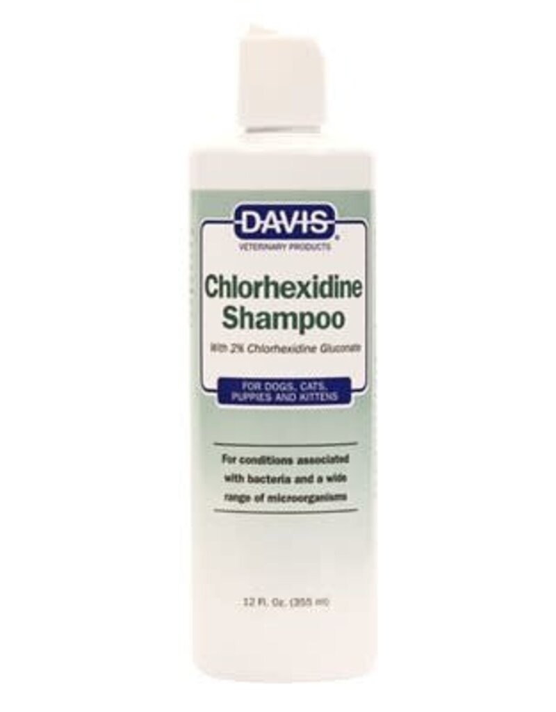 Davis Chlorhexidine Shampoo 12fl oz