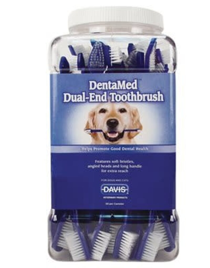 Davis Davis DentaMed Dual-End Toothbrush 50 ct