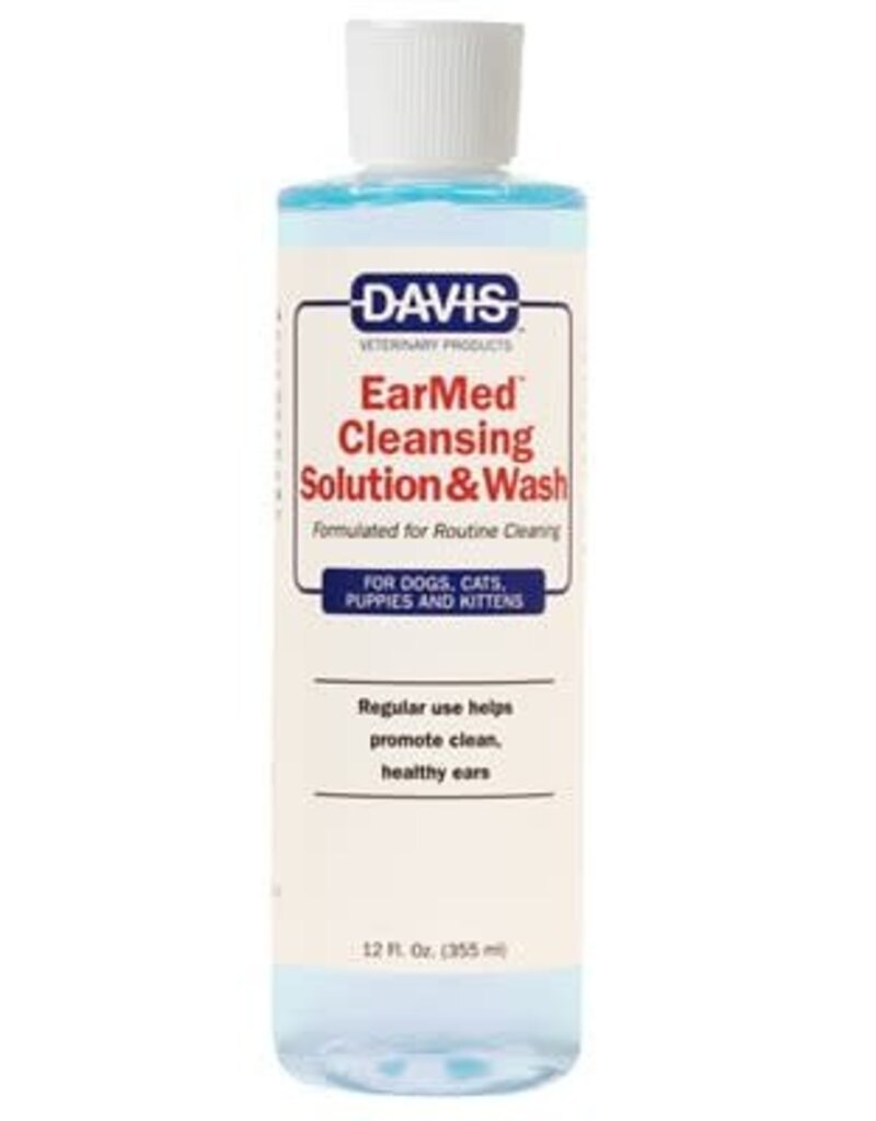Davis Earmed Pet Cleansing Solution & Wash 12oz