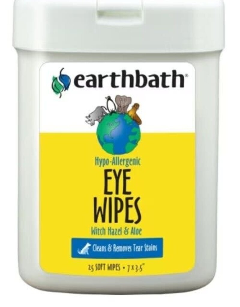 Earthbath Grooming Eye Wipes 25 ct