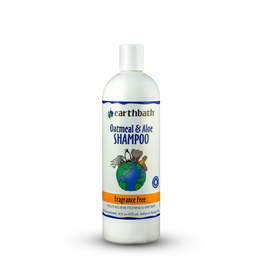 Earthbath Oatmeal and Aloe Fragrance Free Shampoo 16 oz