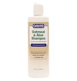 Davis Shampoo Oatmeal & Aloe 12 oz