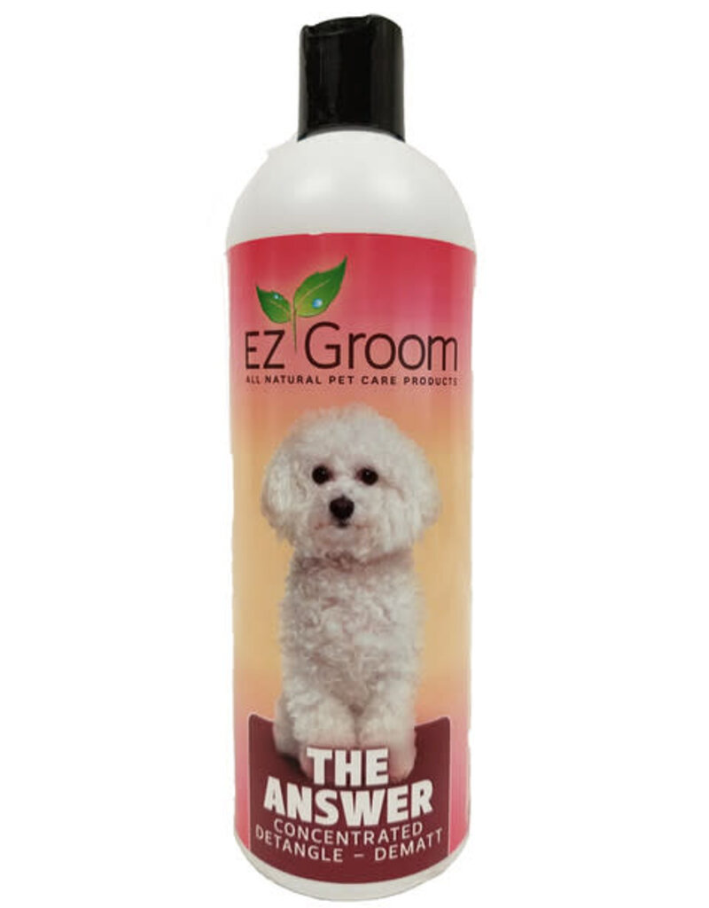 Ez Groom EZ Groom The Answer 16 oz Concentrated Additive Meant To Turn Any Shampoo Into A Detangling & Dematting Shampoo
