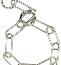 Herm Sprenger Herm. Sprenger® Fur Saver Link Dog Chain Training Collar, Steel Nickel Plated, 4.0 mm x 23"
