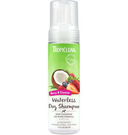 Tropiclean Sweet Berry & Coconut  Waterless Shampoo for Pets 7.4oz