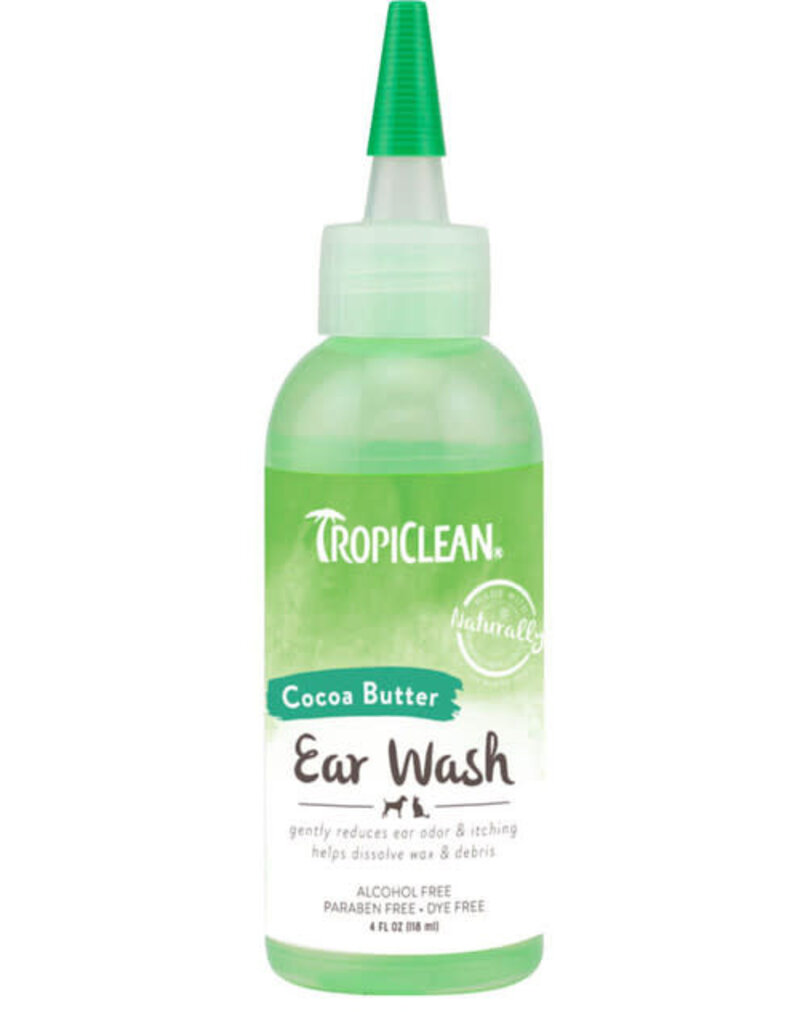 Tropiclean Alcohol Free Ear Wash For Pets 4oz