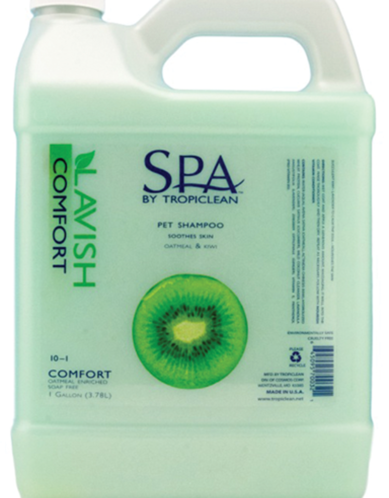 Tropiclean TropiClean Fresh Kiwi Scent  Lavish Comfort Shampoo for Pets 1 Gallon