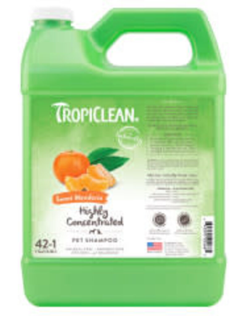 Tropiclean TropiClean Sweet Mandarin High Concentrate Shampoo for Pets 1 Gallon