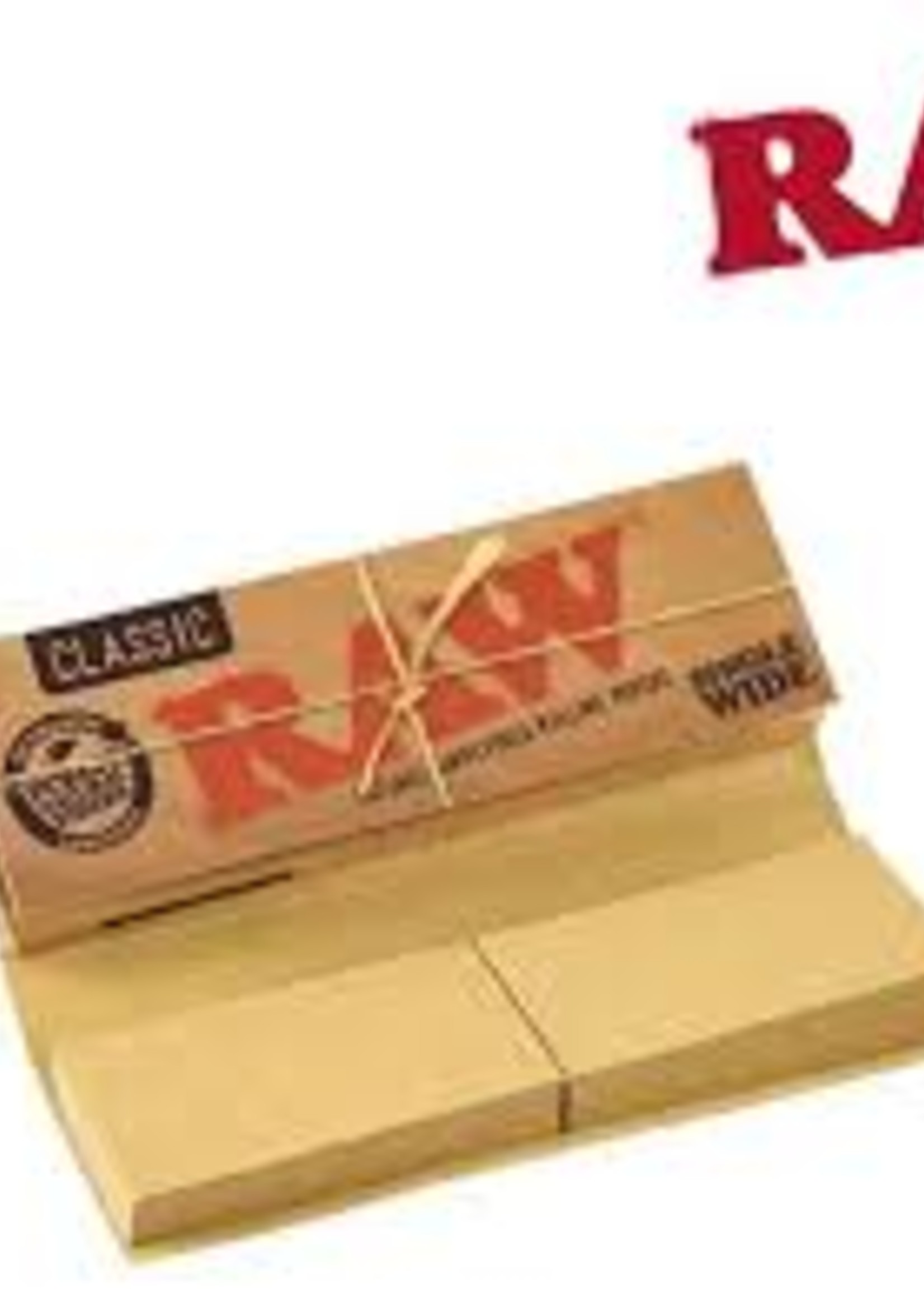 Raw RAW Connoisseur 1 1/4 Classic + Tips