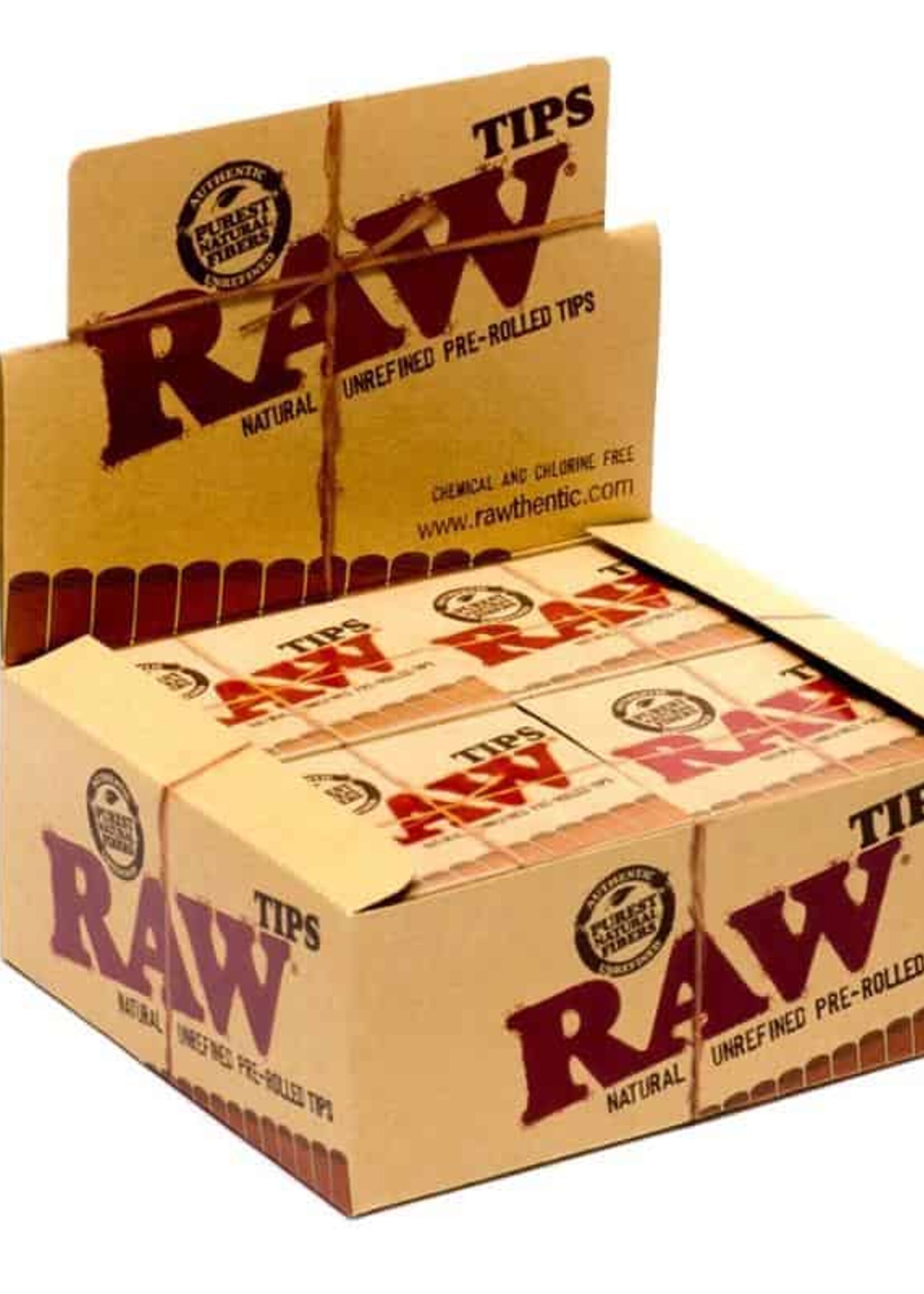 Raw Raw Pre Rolled Tips - 20pk