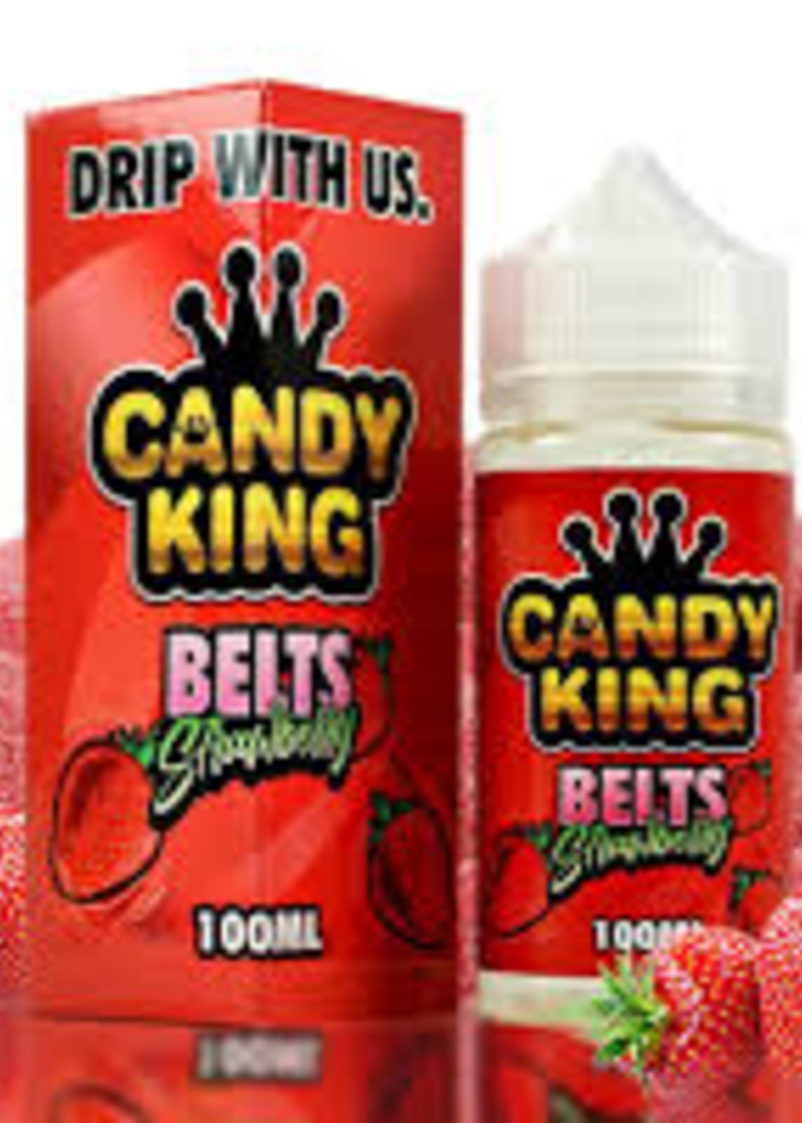 Candy King Candy King Strawberry Belts 3mg 100ml