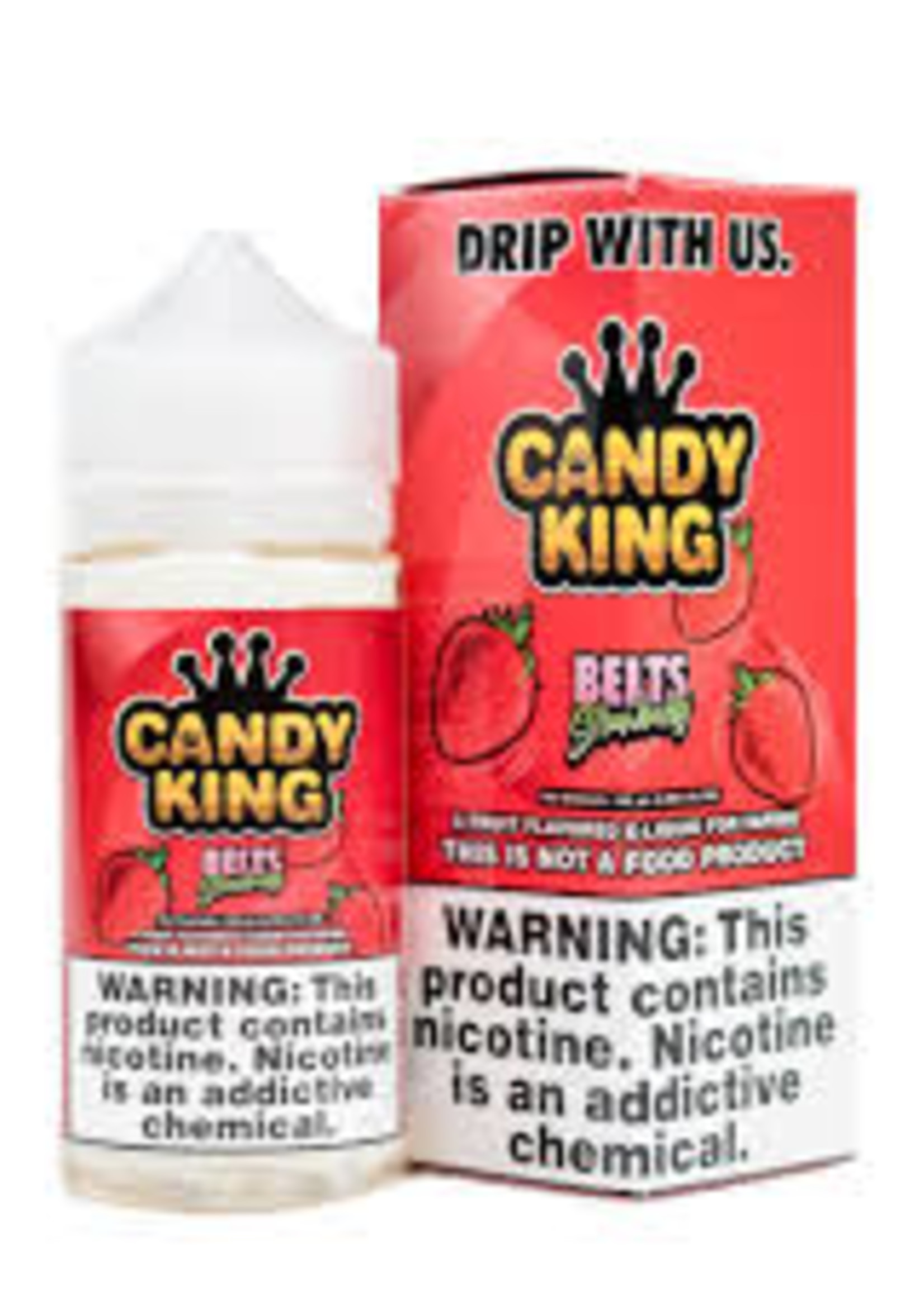 Candy King Candy King Strawberry Belts 6mg 100ml