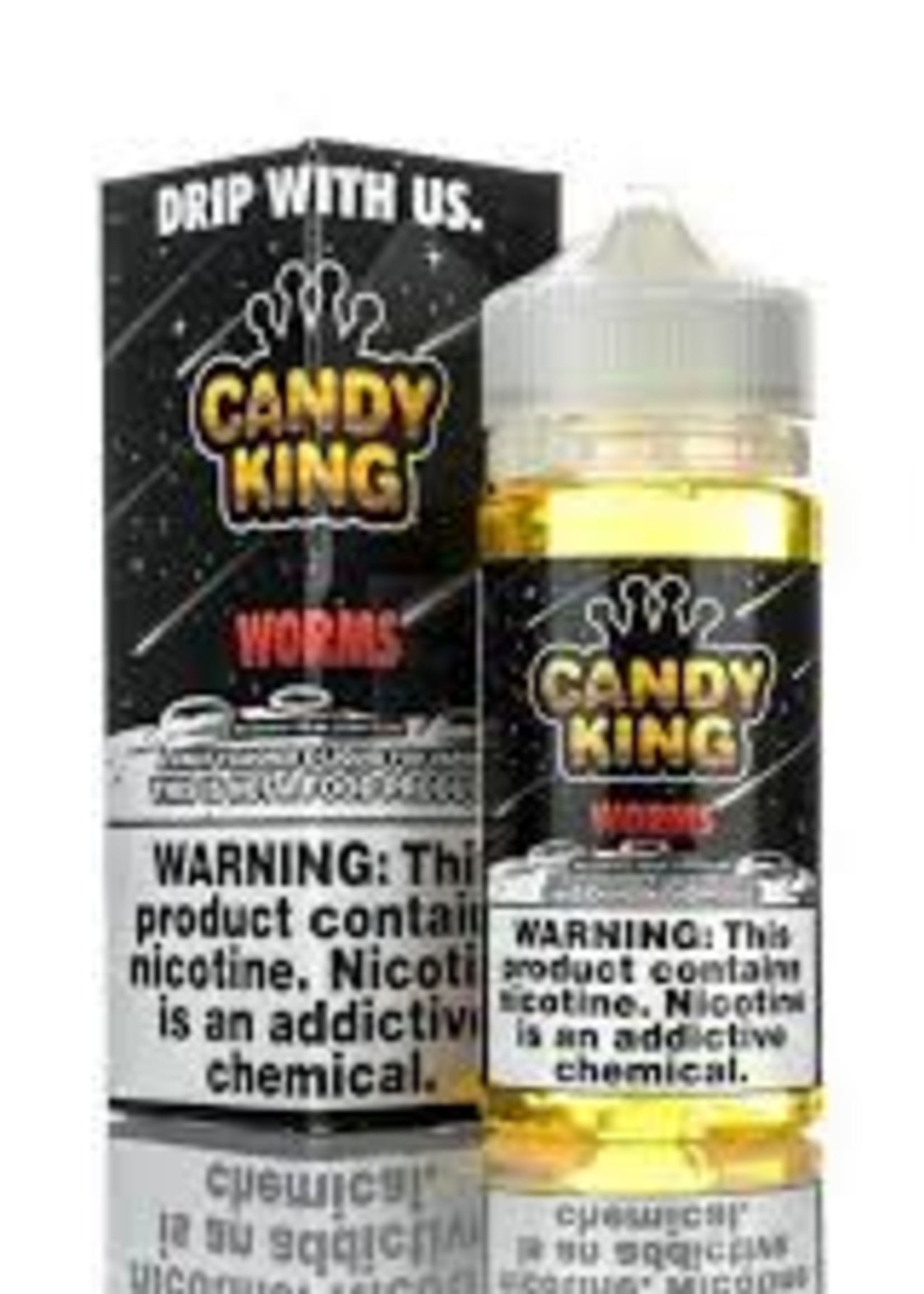 Candy King Candy King Sour Worms 3mg 100ml
