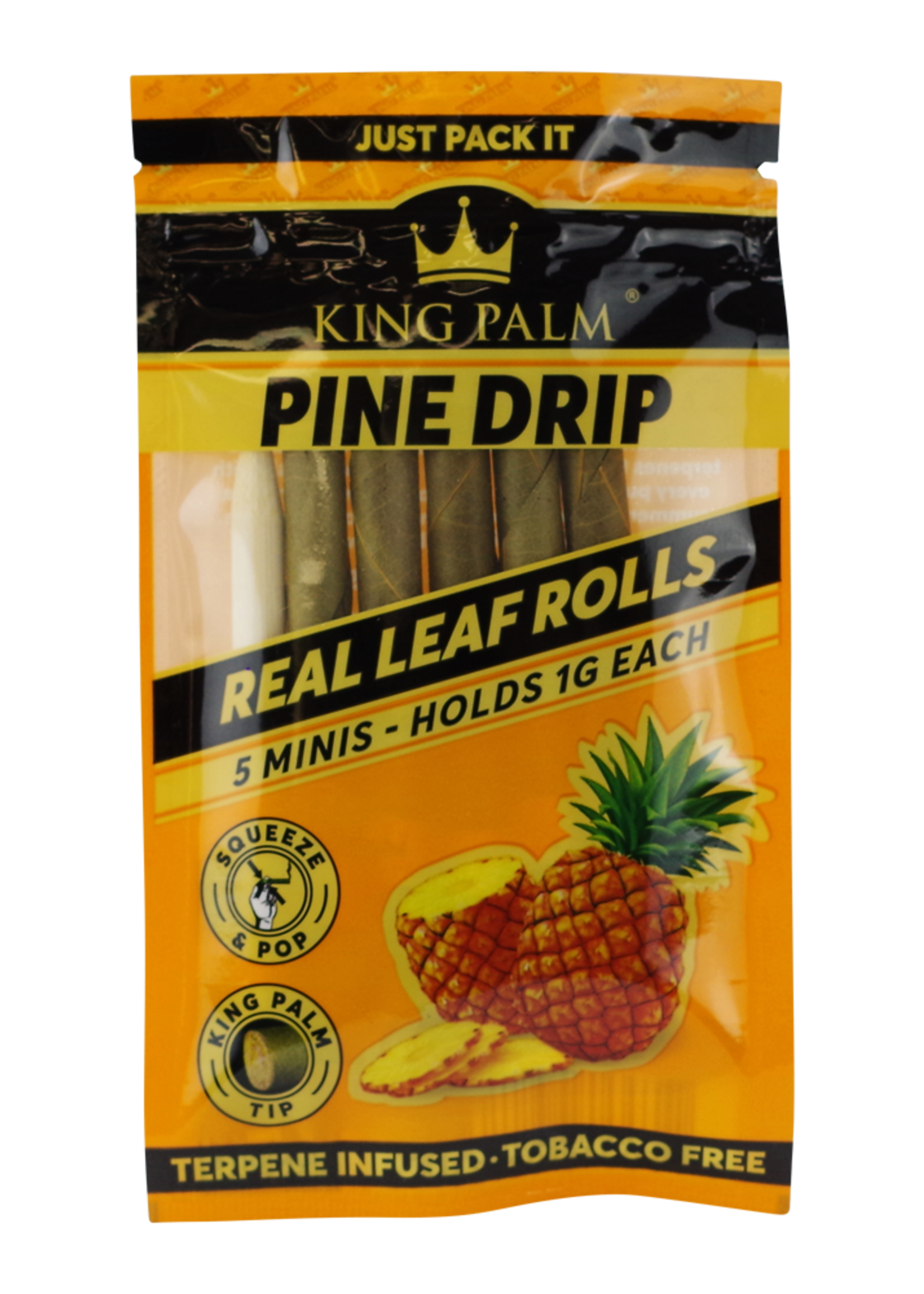 King Palm King Palm Mini Size 5pk - Pine Drip