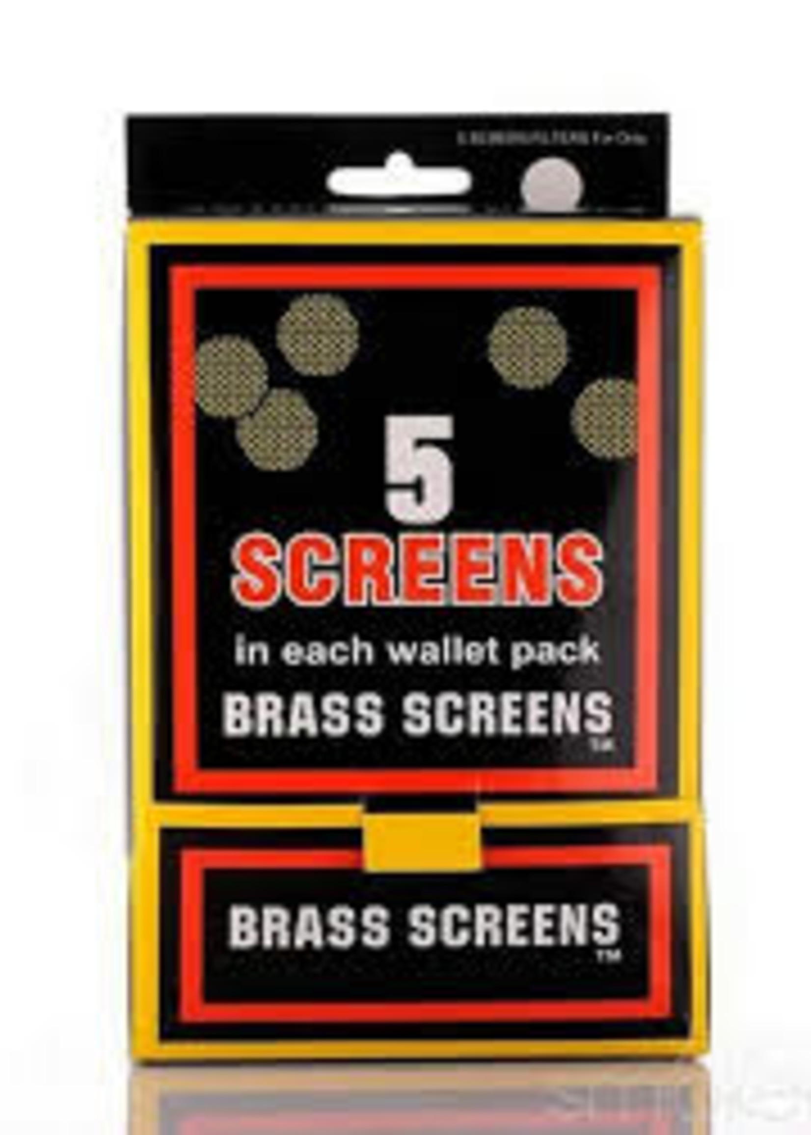 Pipe Screen Brass-5 Screens - #2466