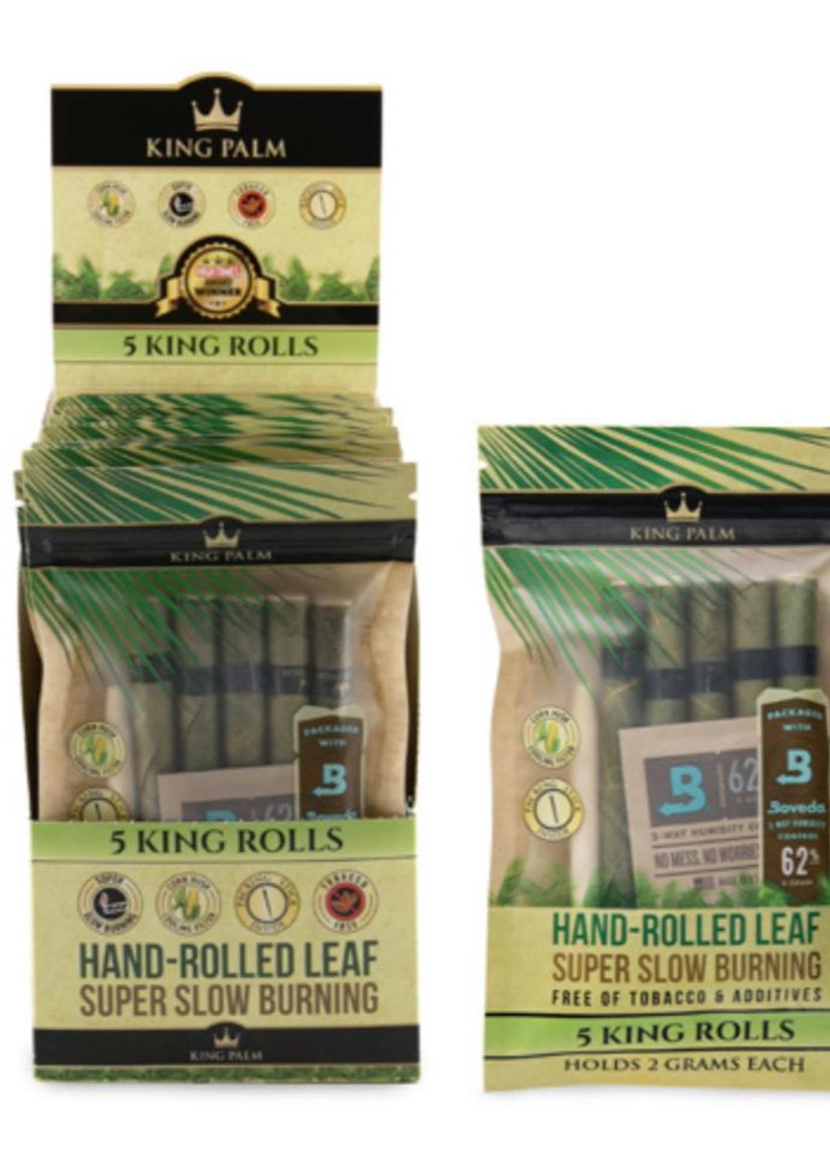 King Palm King Palm King Size 5pk w/ Boveda