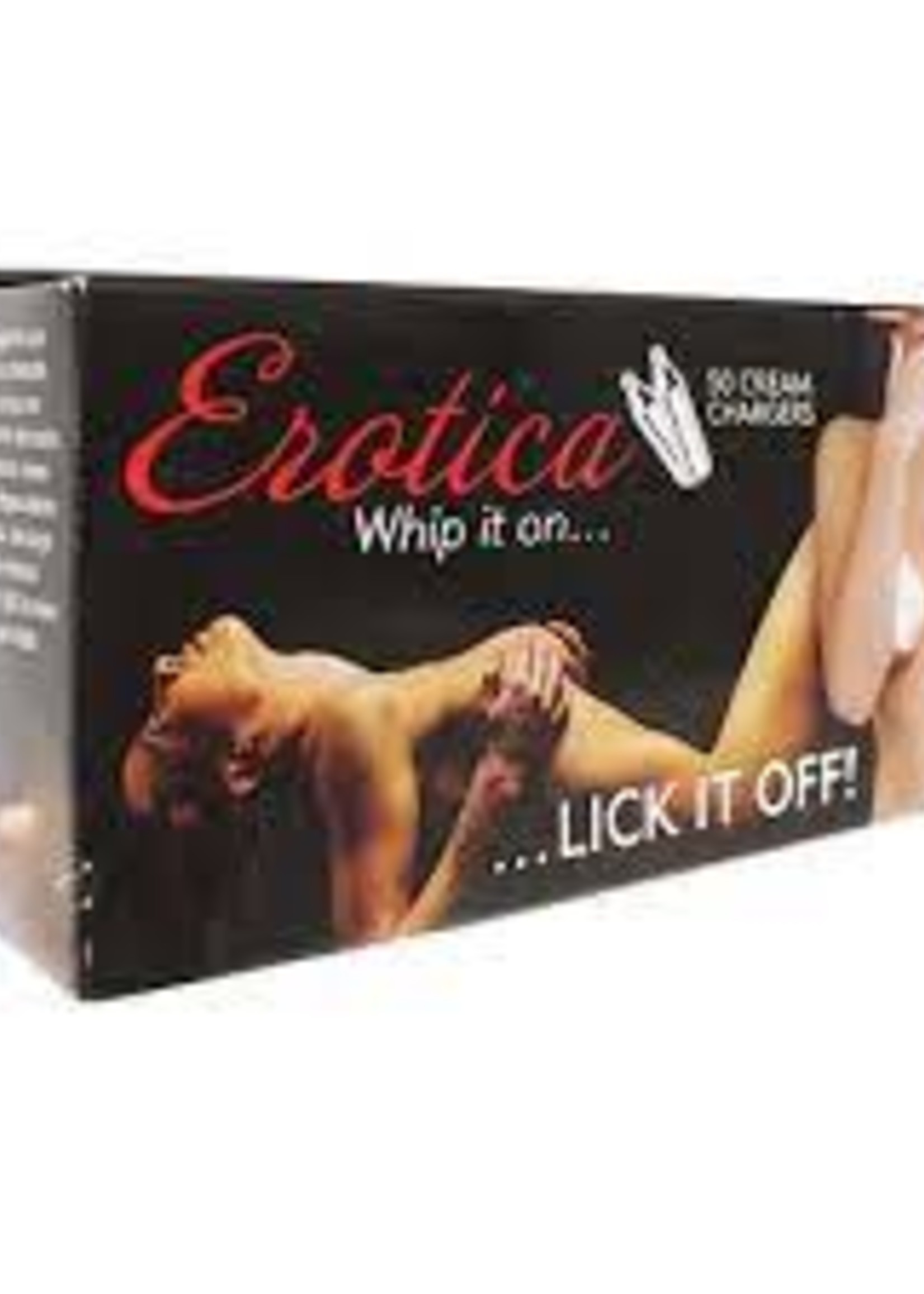 Erotica 24pk Creme Chargers (Food Purpose Only)
