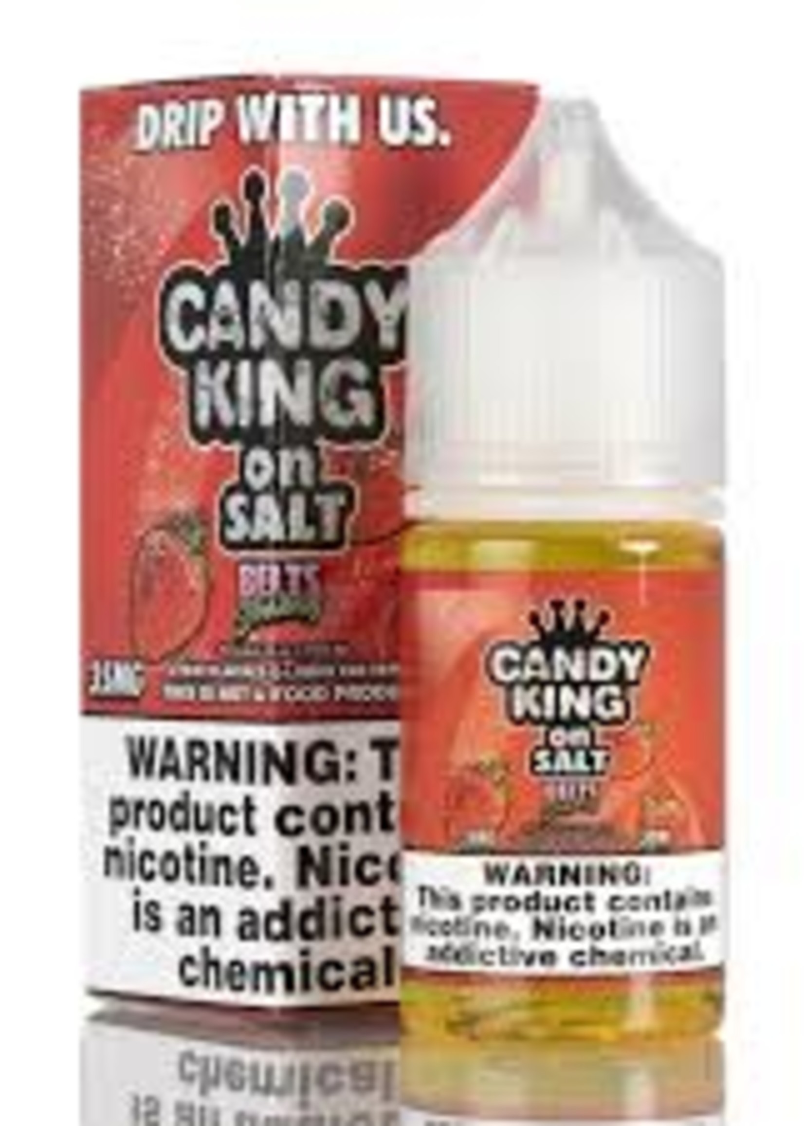 Candy King Candy King Salt Straw Belts 35mg 30ml