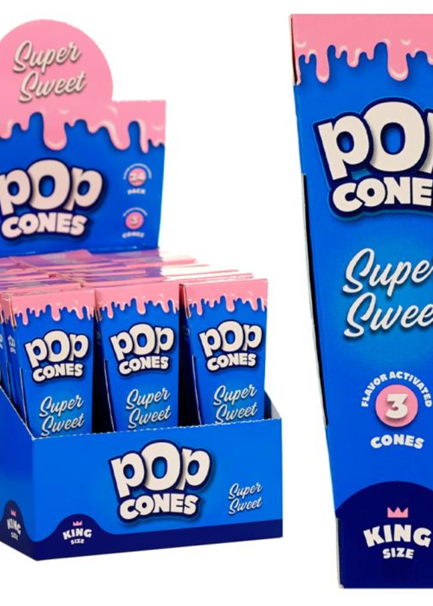 Pop Cones King Size - Super Sweet