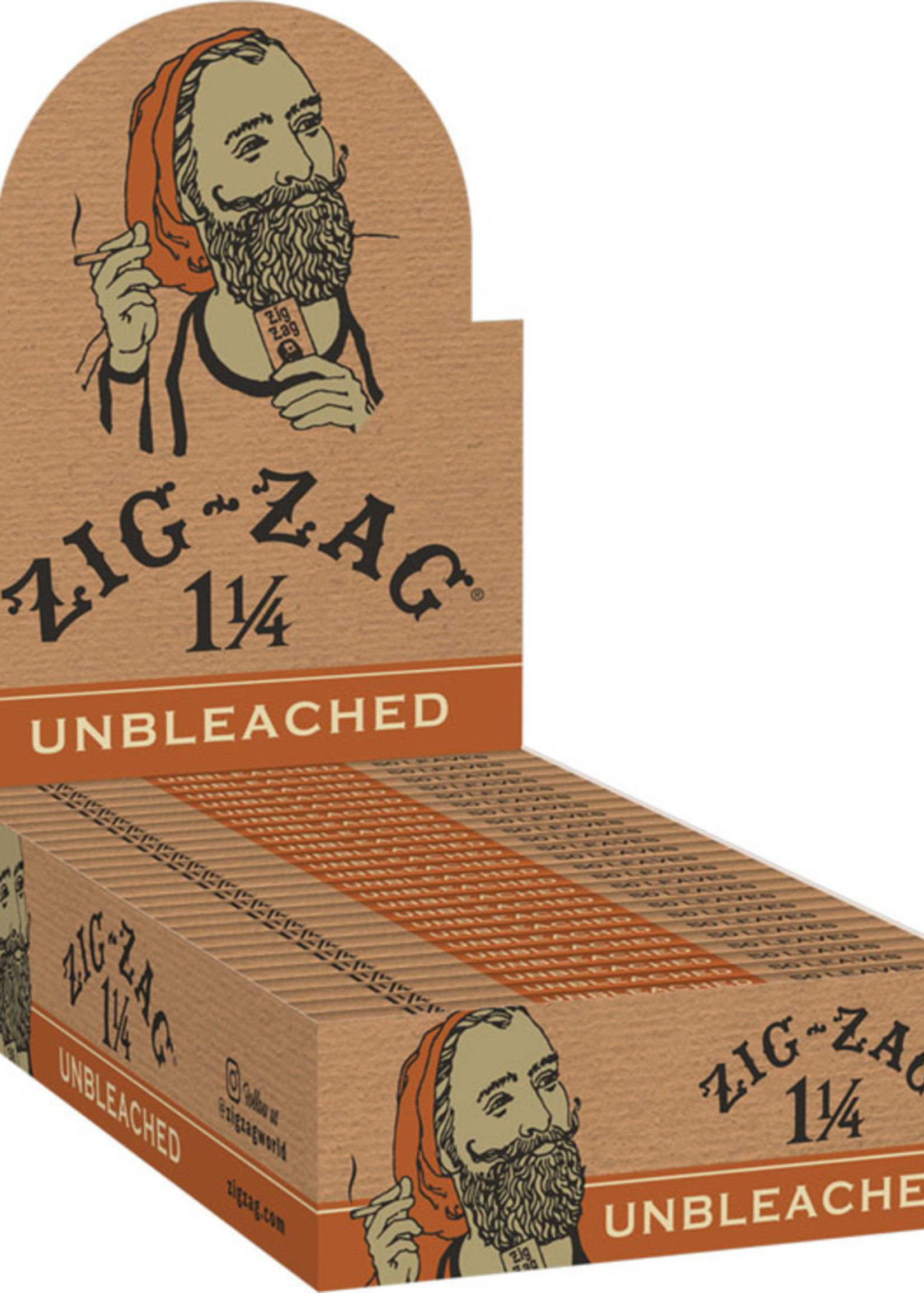 Zig Zag Zig Zag Unbleached 1 1/4 Papers