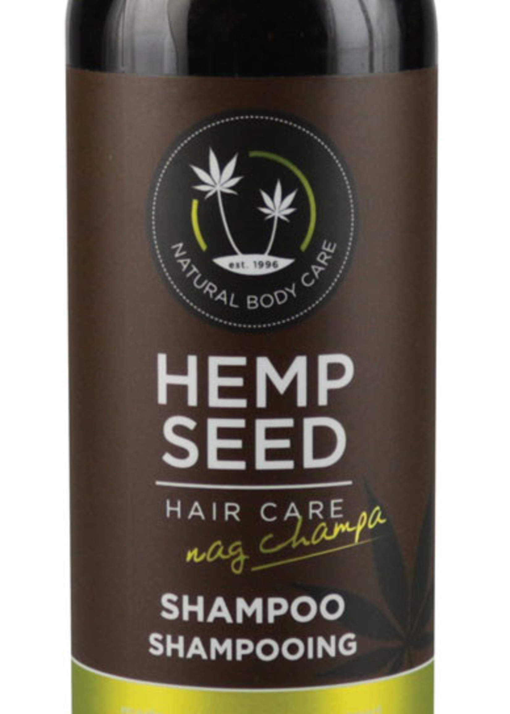 Earthly Body Hemp Seed Shampoo - 8oz Nag Champa