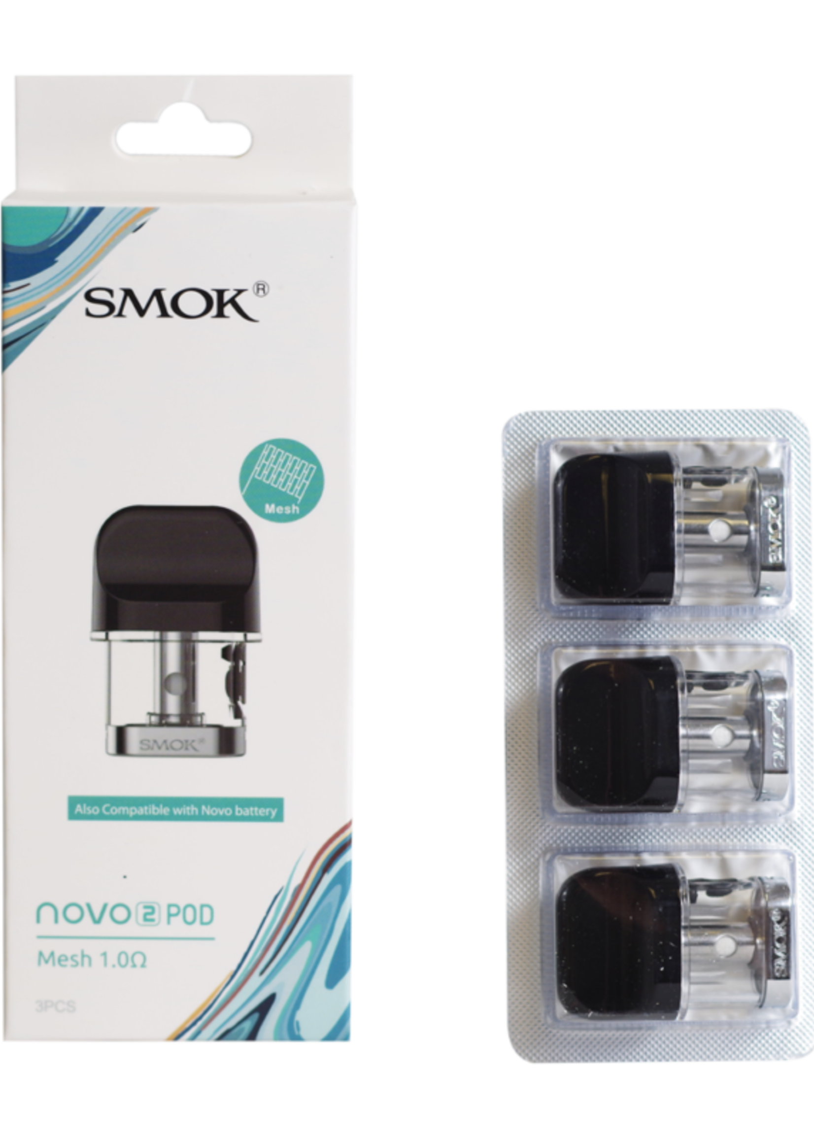 Smok SMOK Novo 2 Pods 2ML 1.0 Mesh - Pack Of 3 BOX