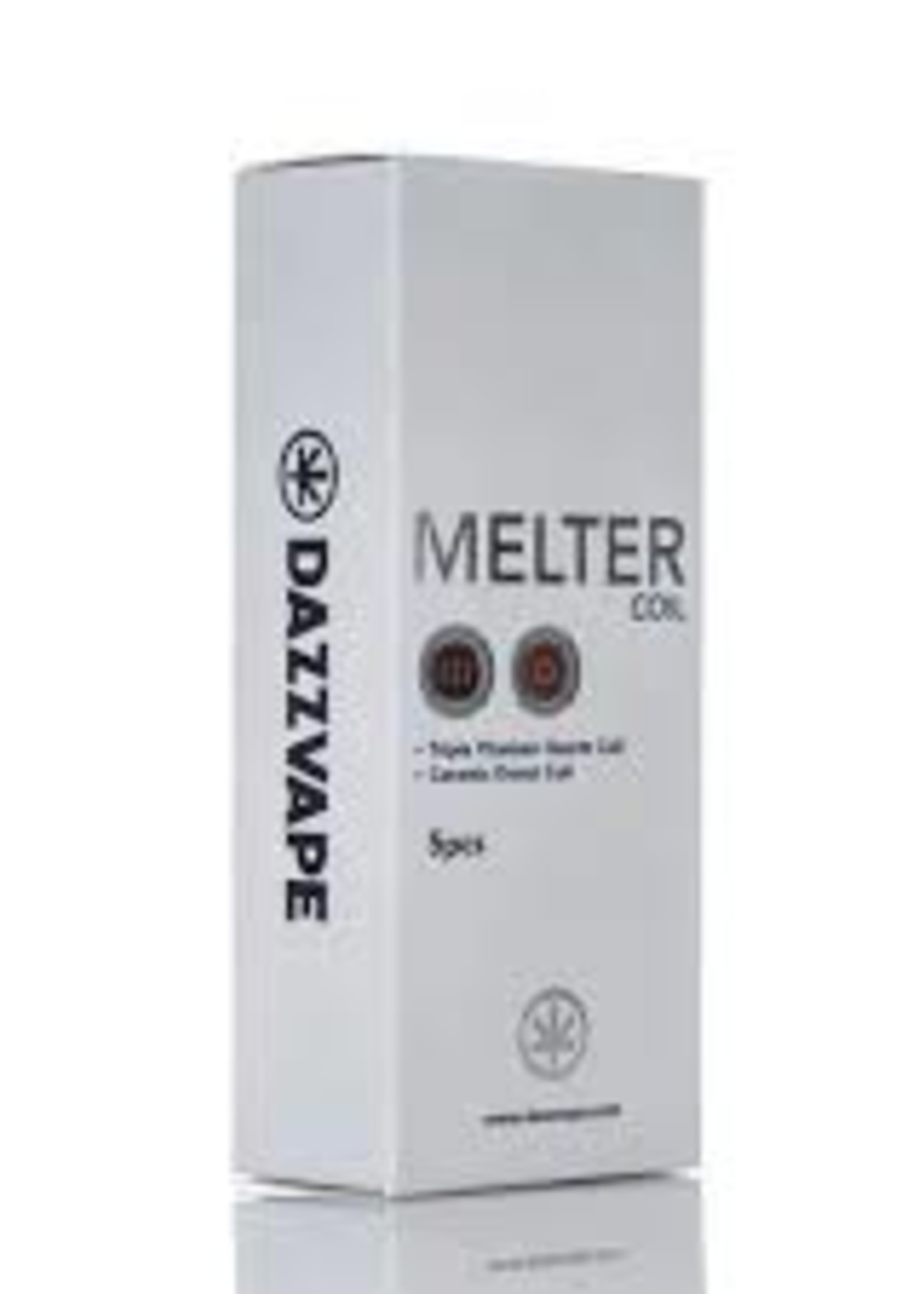 Dazzvape Dazzvape Melter Coils - Triple Titanium Quartz Coil - 5PK BOX