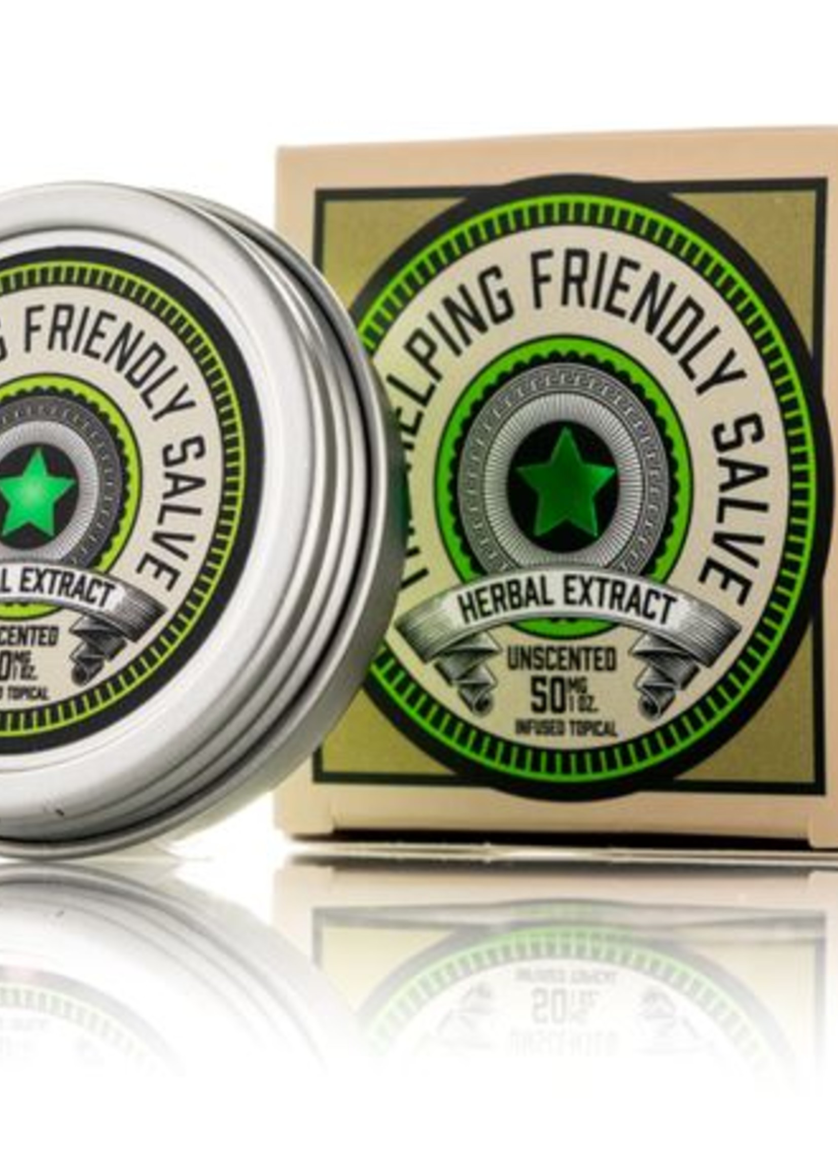 Vapejoose The Helping Friendly Salve - Unscented 50mg