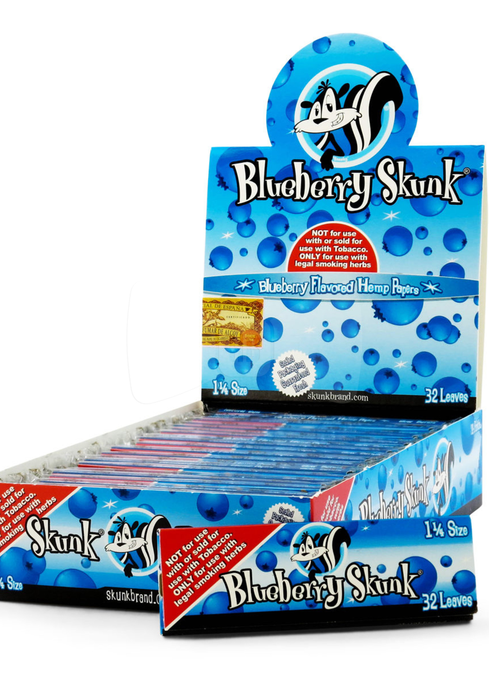Skunk Brand Blueberry Skunk 1 1/4 Papers
