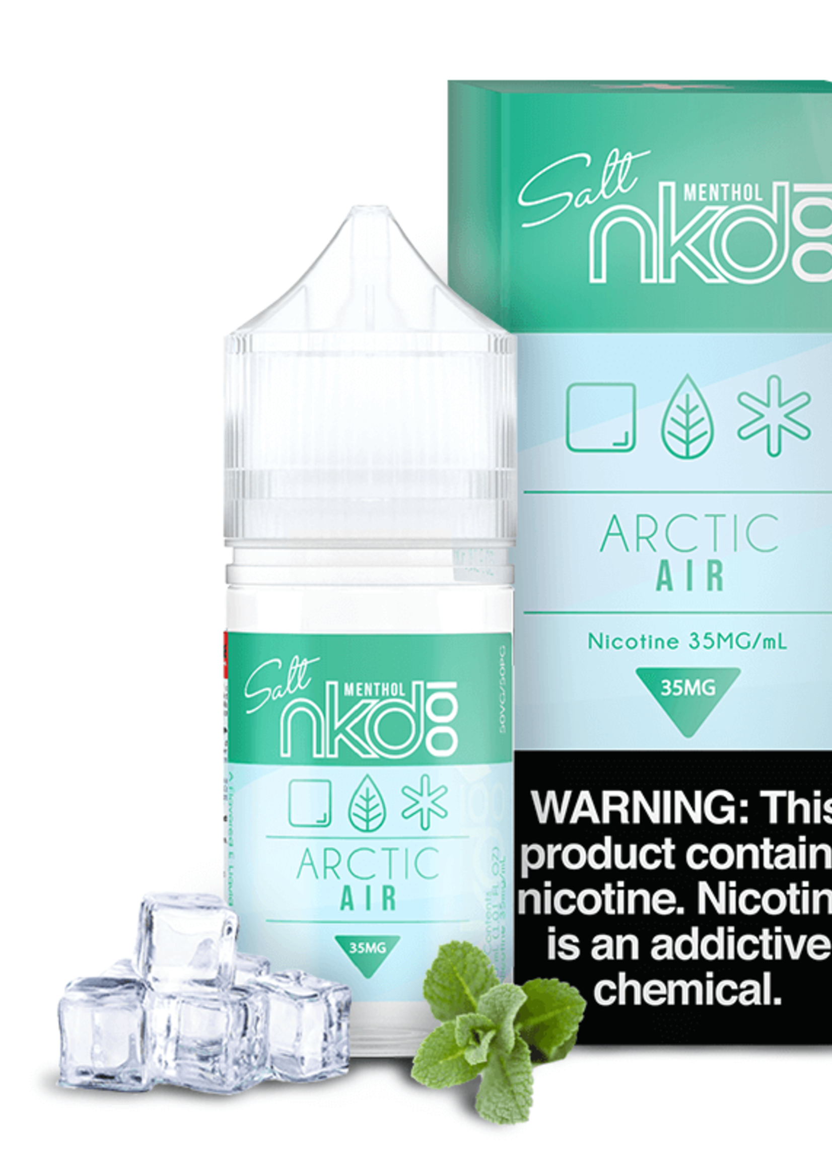 Naked Naked Salt Arctic Air 35mg (Mint)