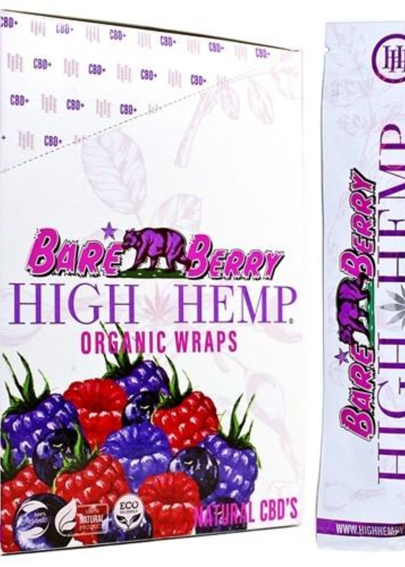 High Hemp High Hemp Wraps - Bare Berry