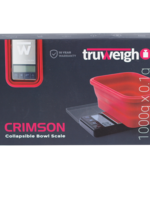 Truweigh Truweigh Crimson Collapsible Bowl Scale 1000g x 0.1g