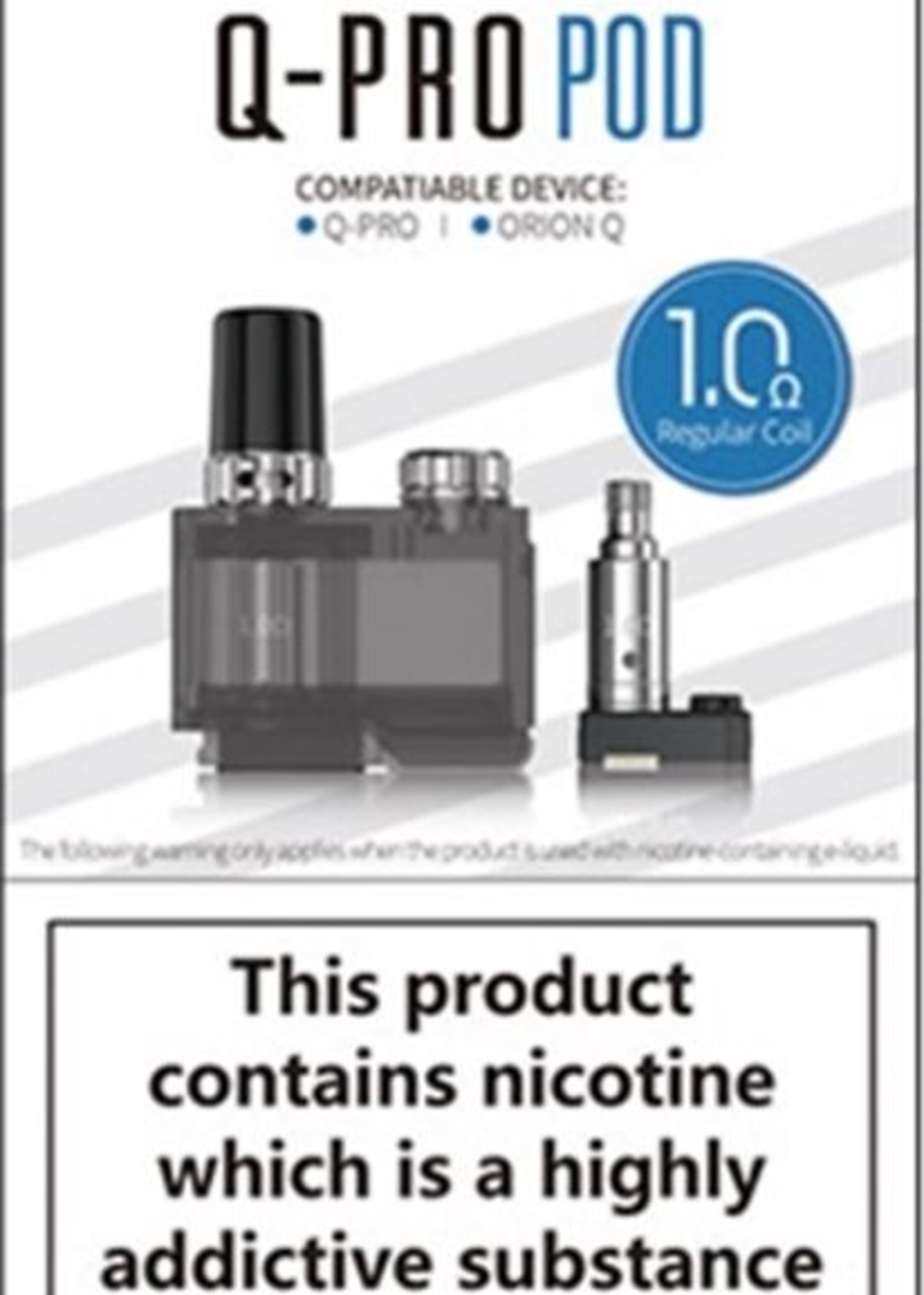 Lost Vape Orion Q-Pro Replacement Pod w/Coil