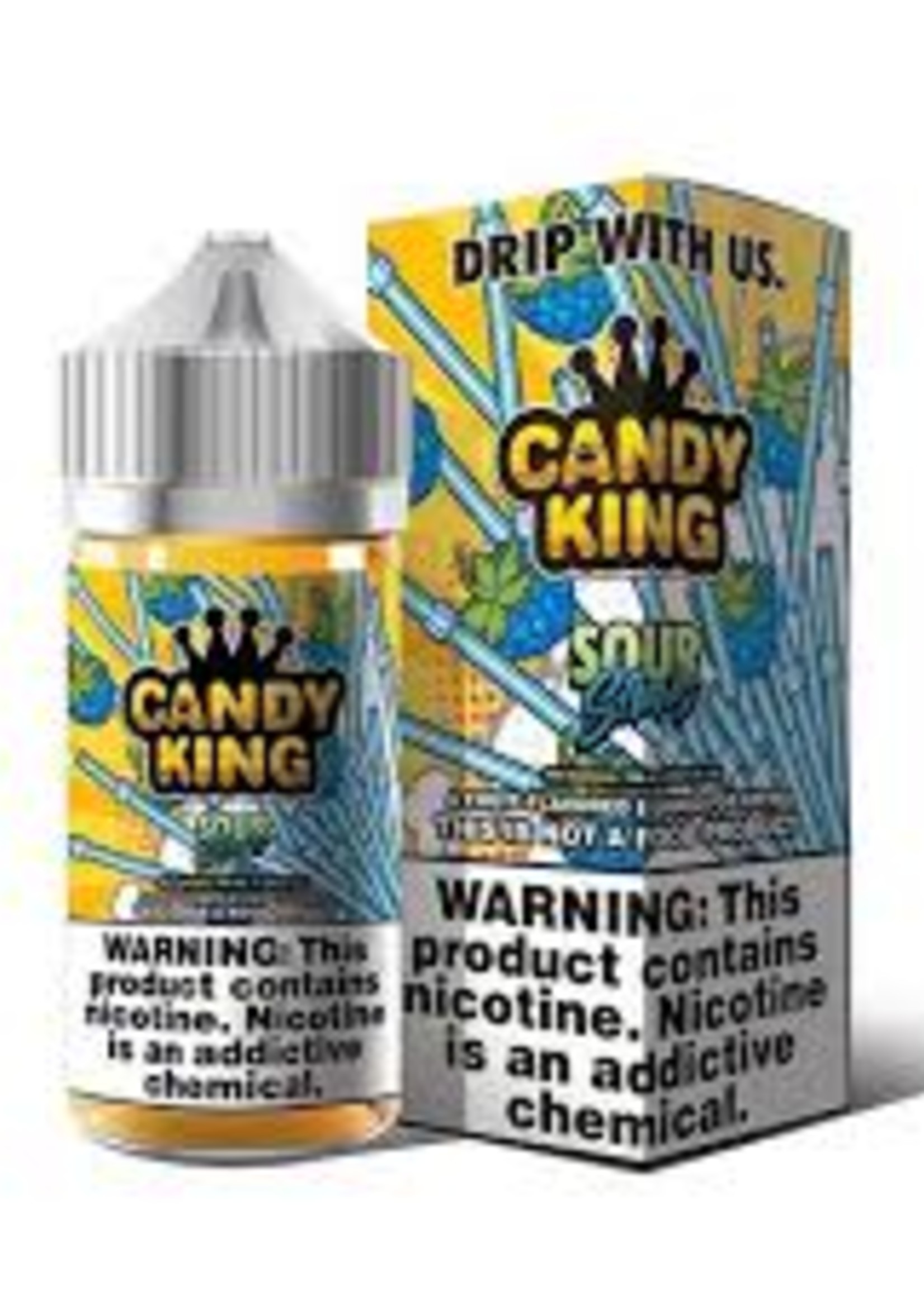 Candy King Candy King Sour Straws 6mg 100ml