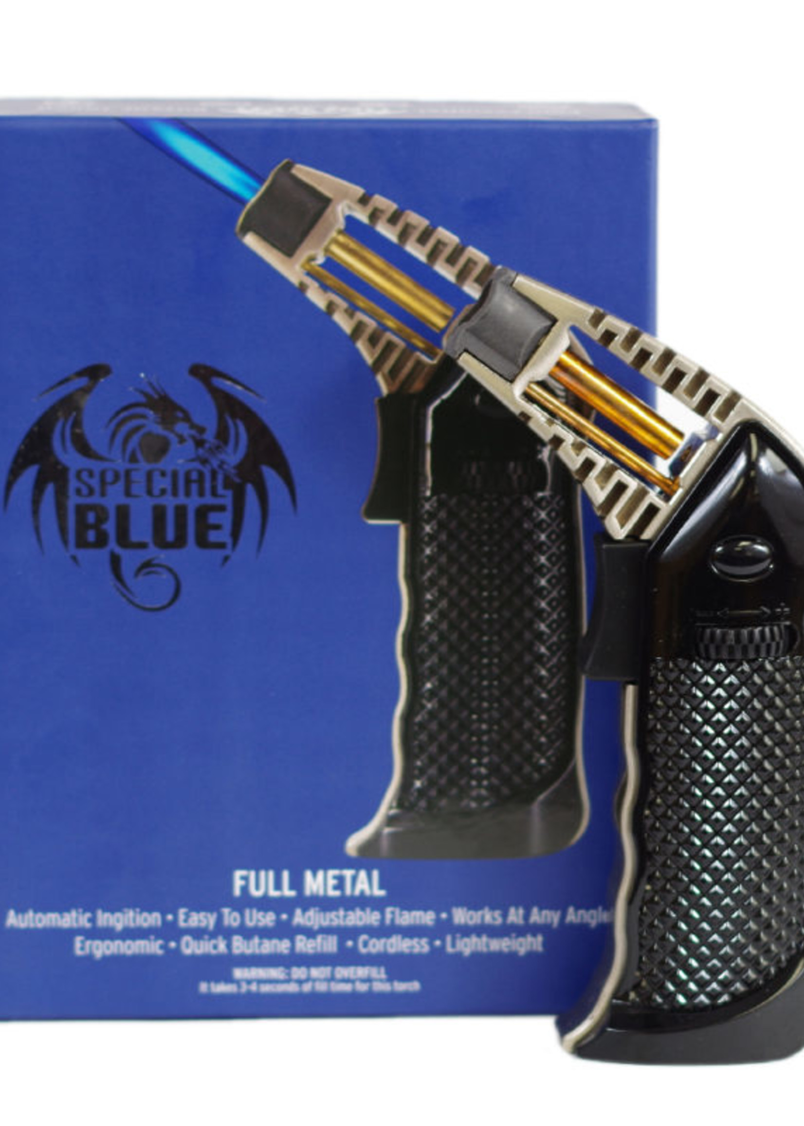 Special Blue Special Blue Full Metal Butane Torch - Colors Vary
