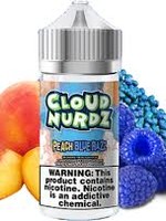 CLOUD NURDZ 100ml - Peach Blue Raspberry - 6mg