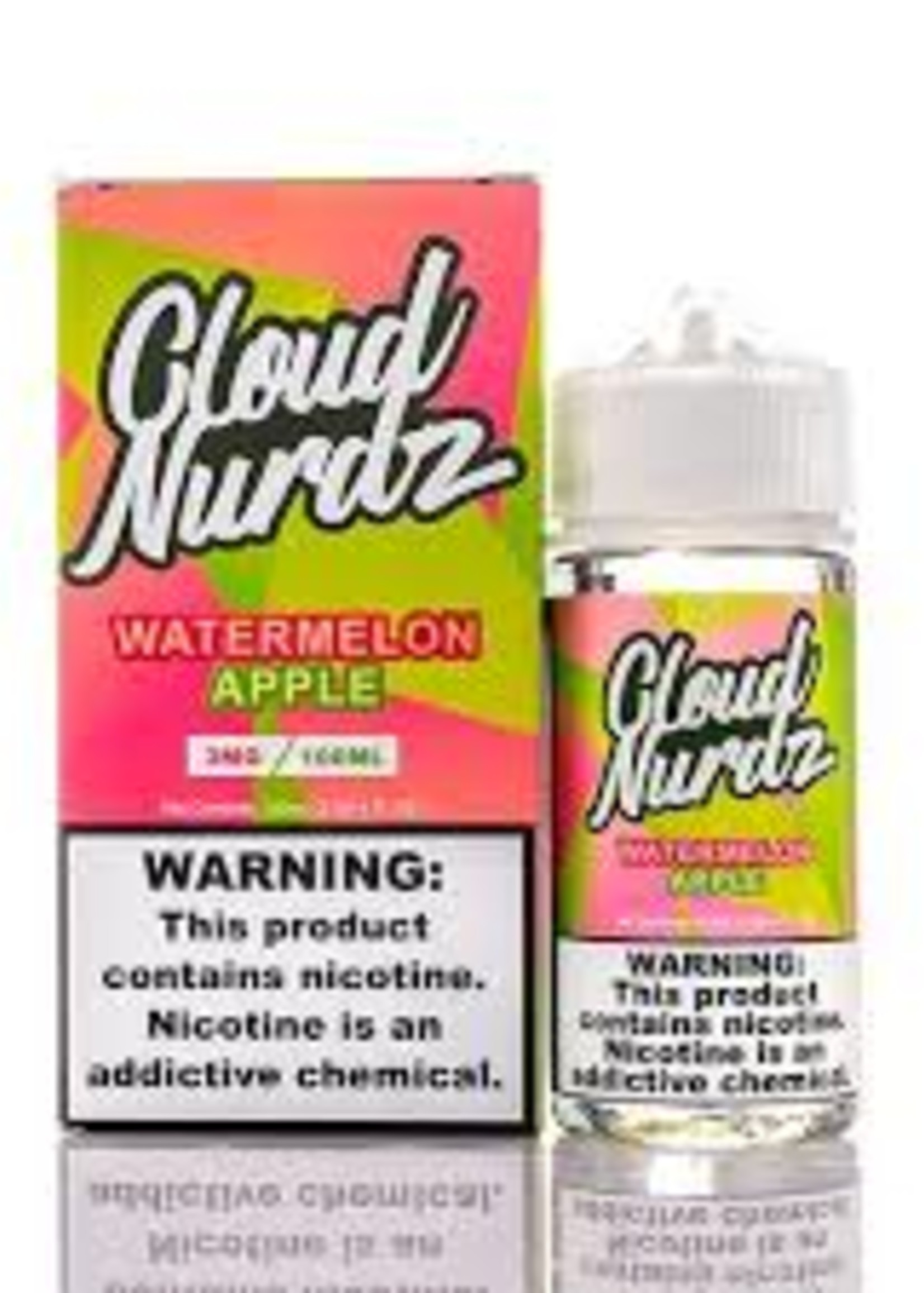 CLOUD NURDZ 100ml - Watermelon Apple - 6mg