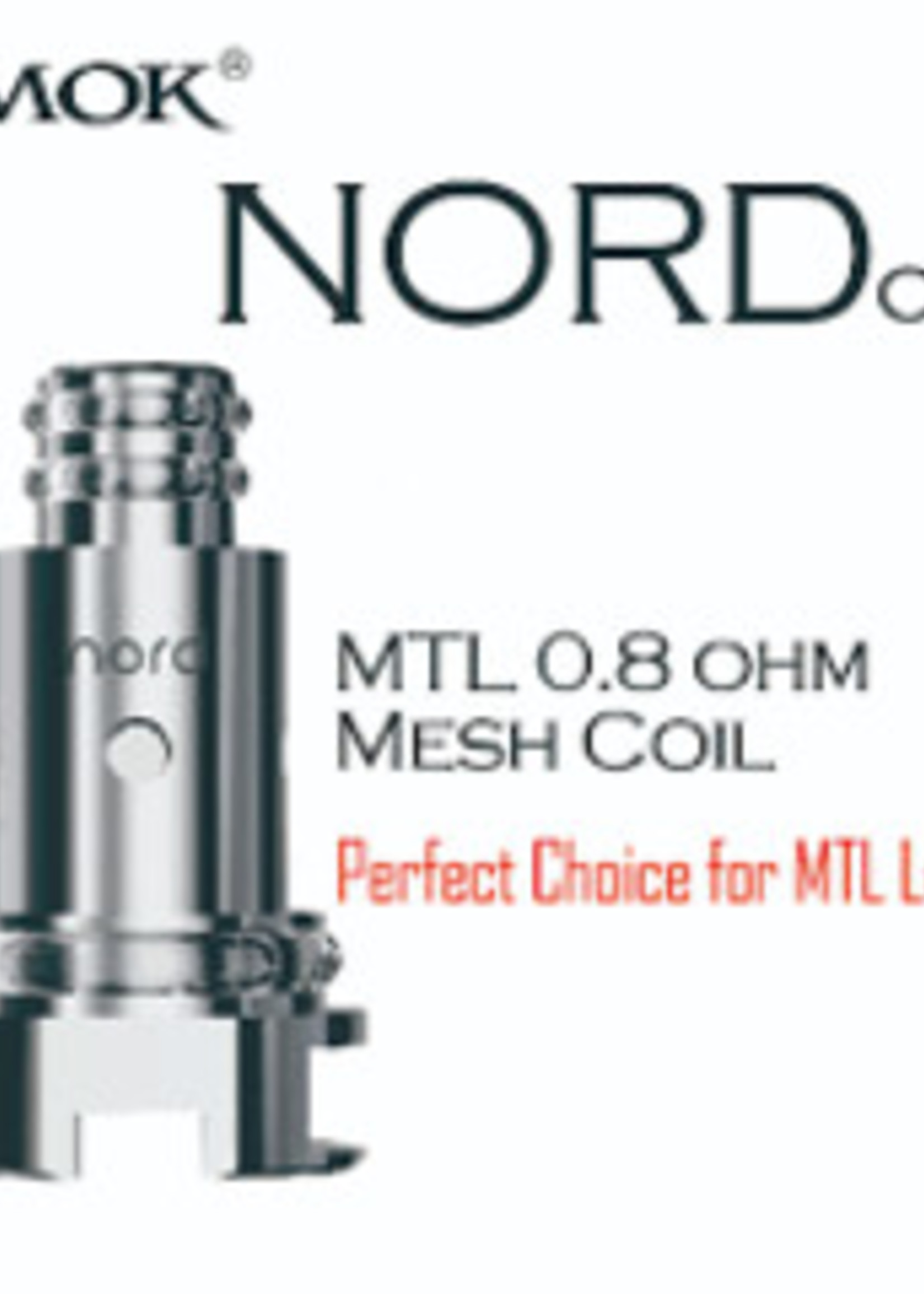 Smok Smok Nord  0.8ohm MESH MTL Coil - SINGLE