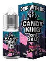 Candy King Candy King Salt - Pink Squares 30mL 50mg