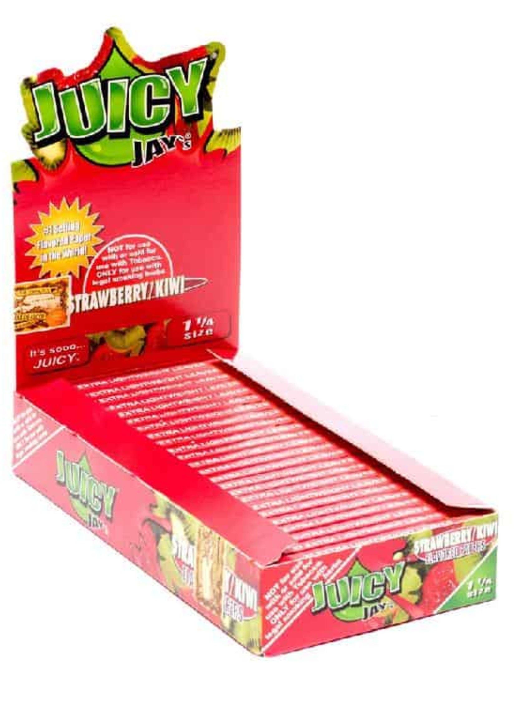 Juicy Jays Juicy Jays 1 1/4 Rolling Papers - Strawberry Kiwi