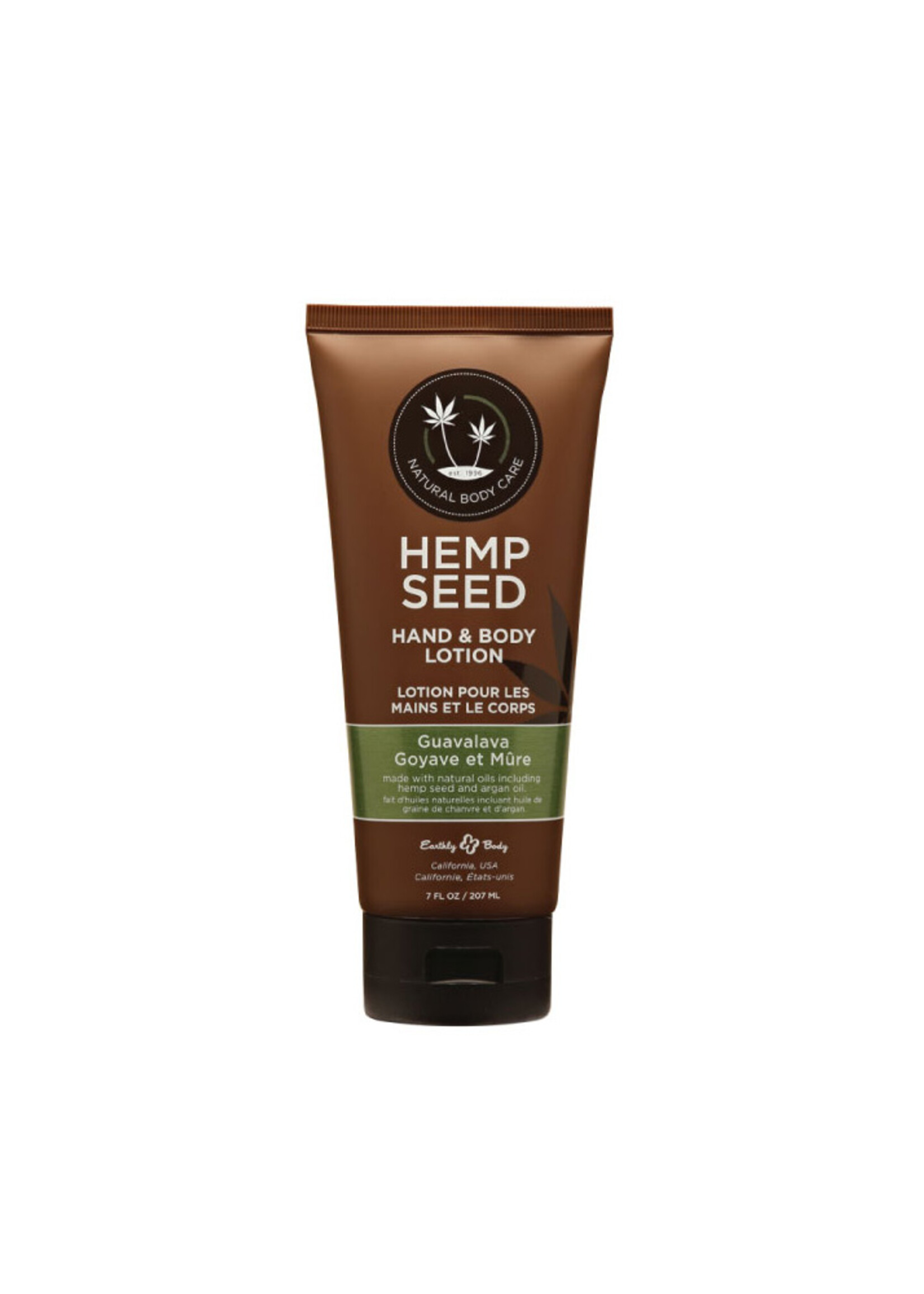 Earthly Body Hemp Seed Hand & Body Lotion 7oz Bottle - Guavalava
