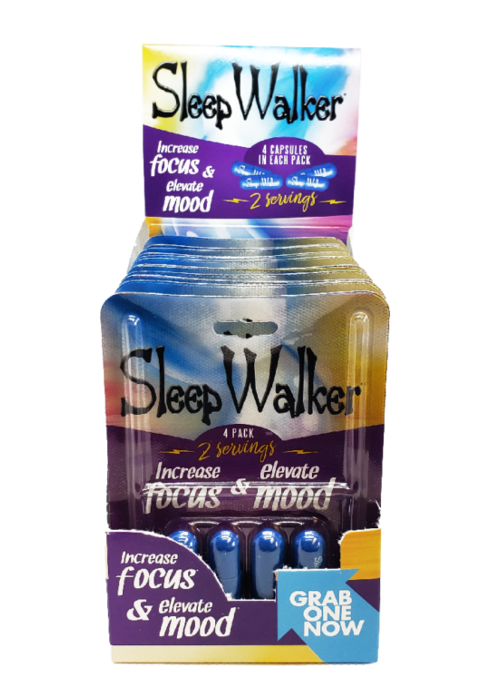 Sleep Walker Increase Focus & Elevate Mood 4ct Capsules