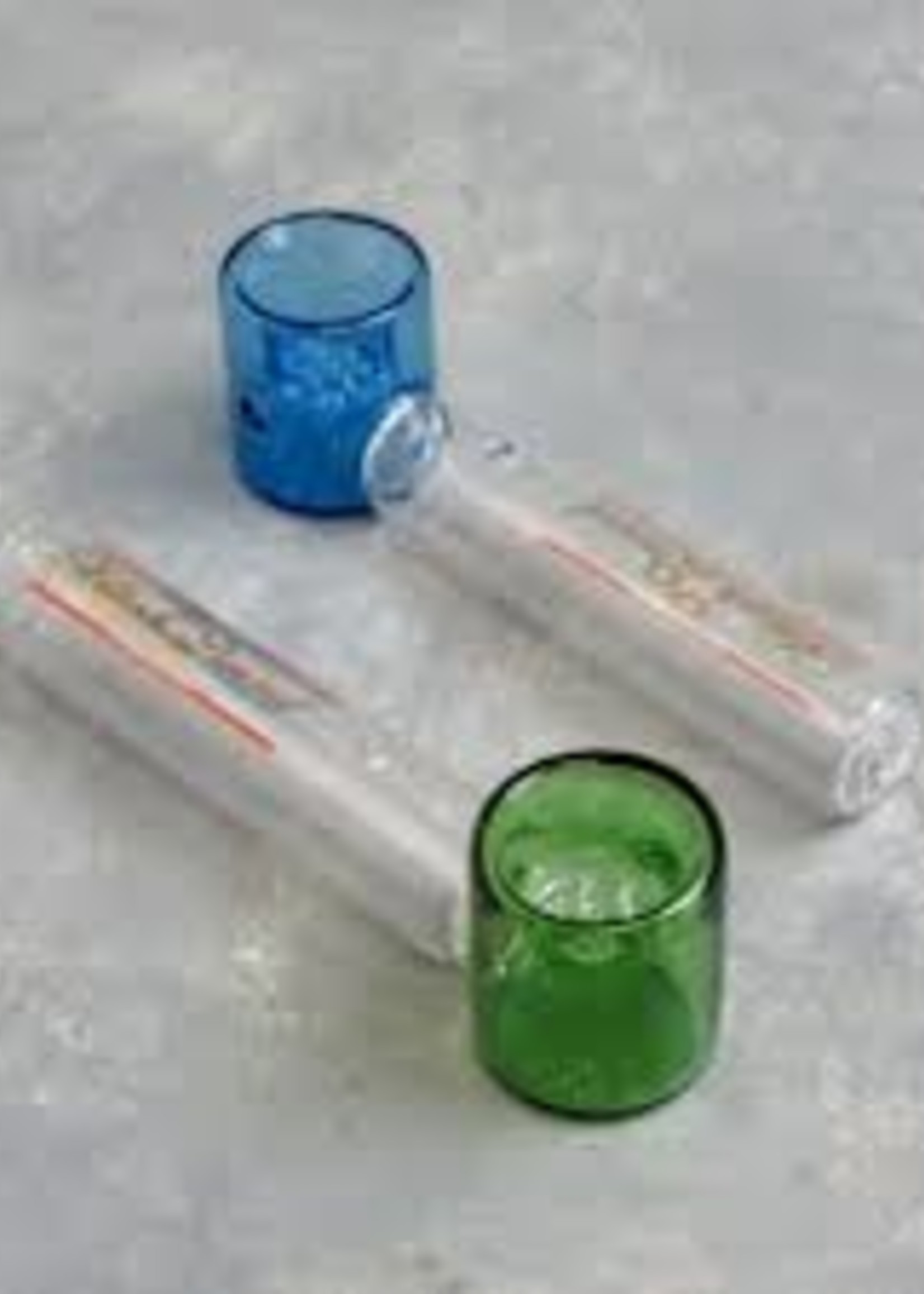 4" Highmed Glass Hand Pipe - #9433