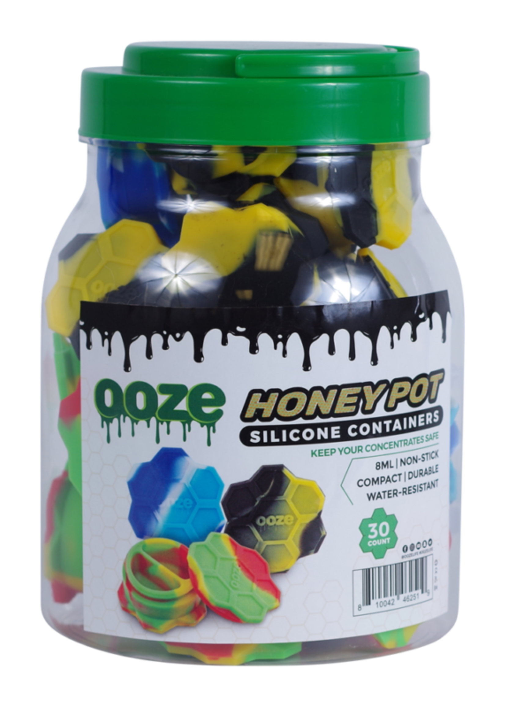 Ooze Ooze Honey Pot Silicone Containers - #9470